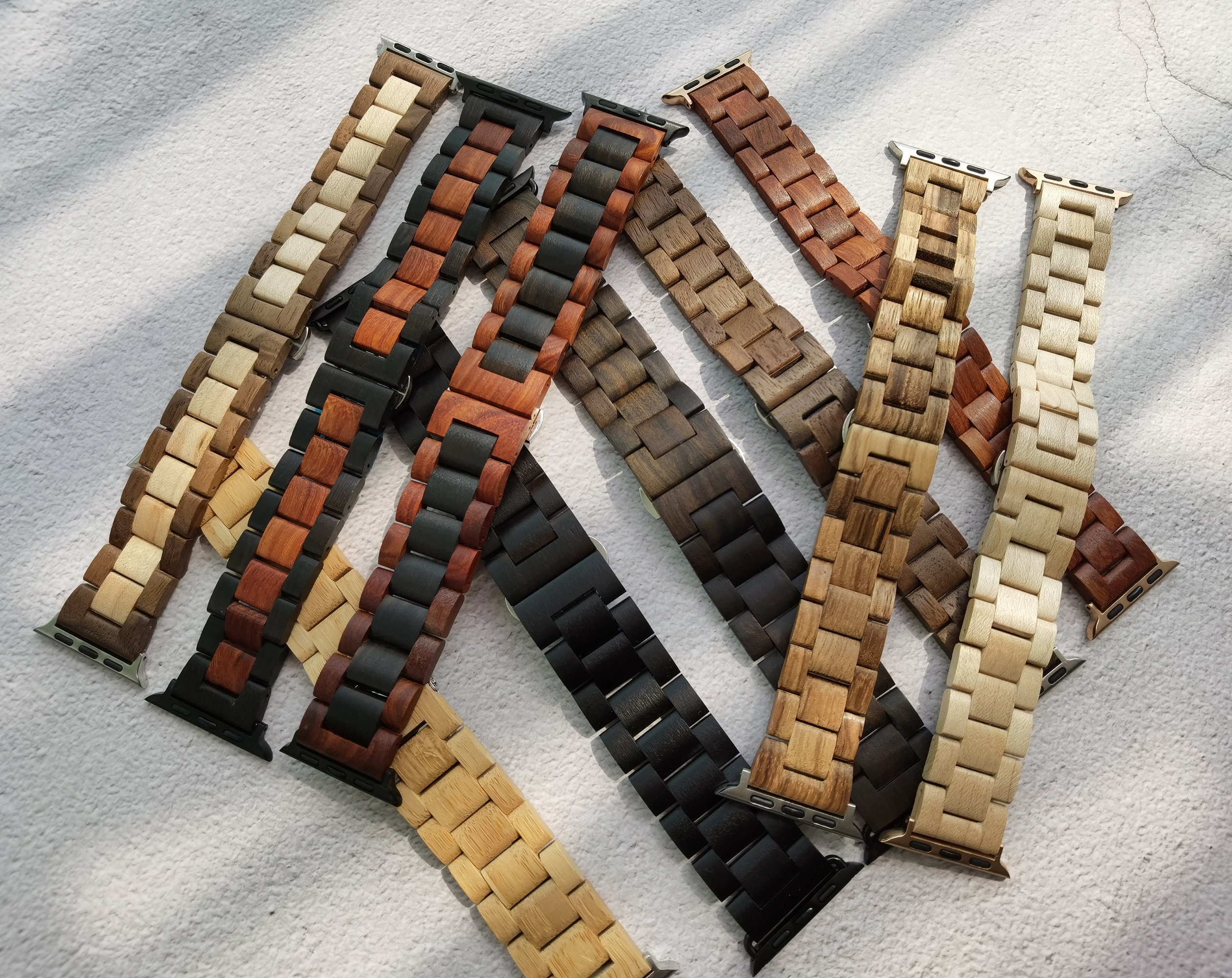 Wooden fitbit best sale band