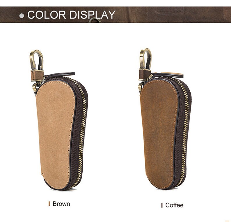 Genuine Leather Key Case Custom Engraved Car Key Holder Key Etsy