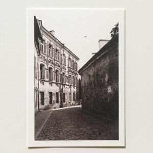 Impresión fotográfica de fotografía de Oldtown, postal de regalo