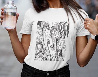 Just Waves Collection | Waving Around 12 | illustration T- Shirt  |  Illustration | Gift For Her / Him