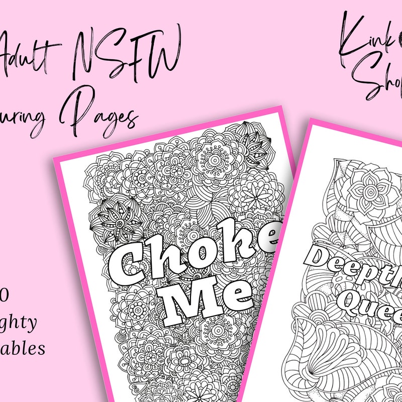 Kinky Coloring Page - Etsy