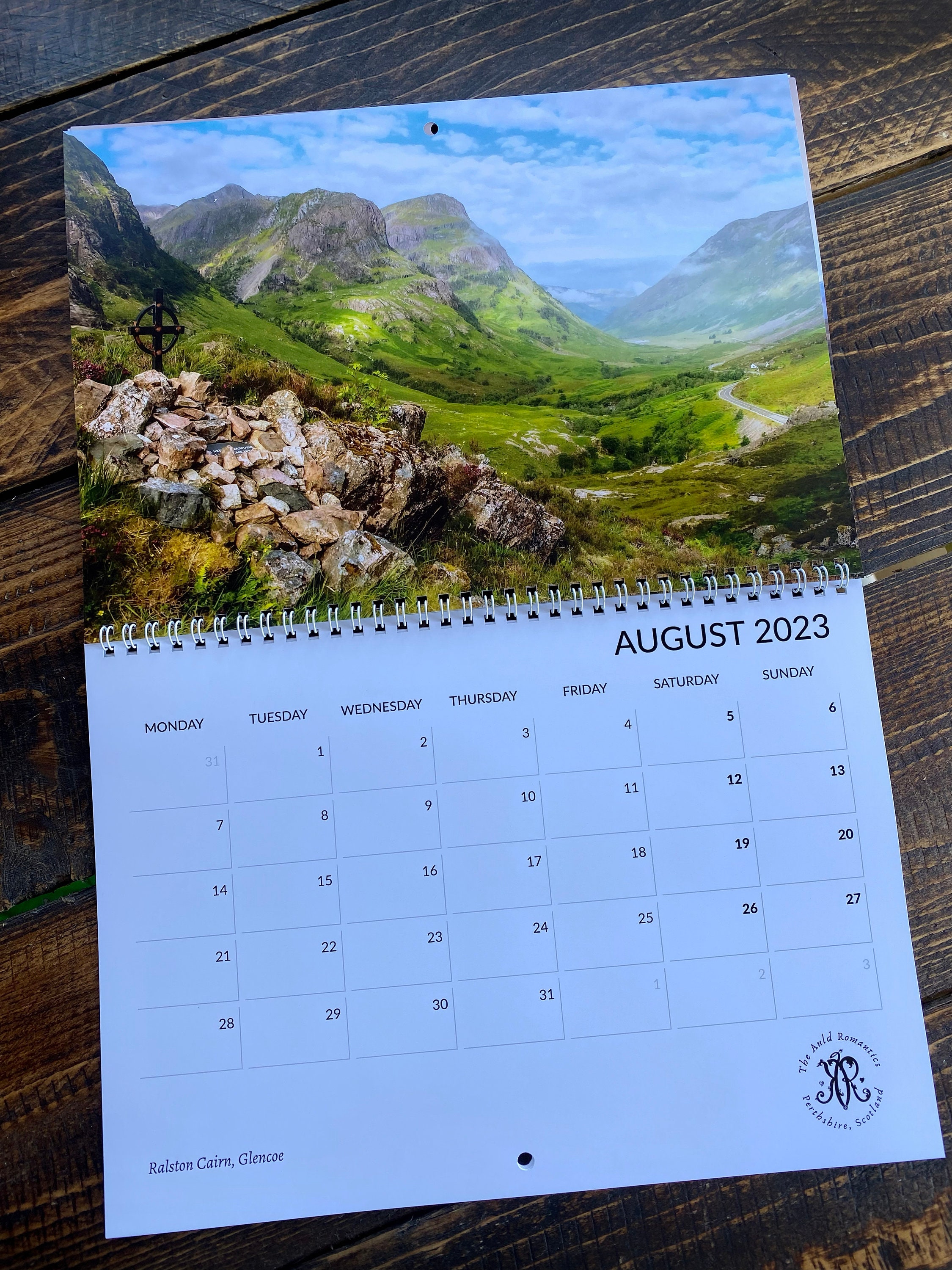 Scotland Wall Calendar 2023 Magical Wild & Romantic Etsy UK