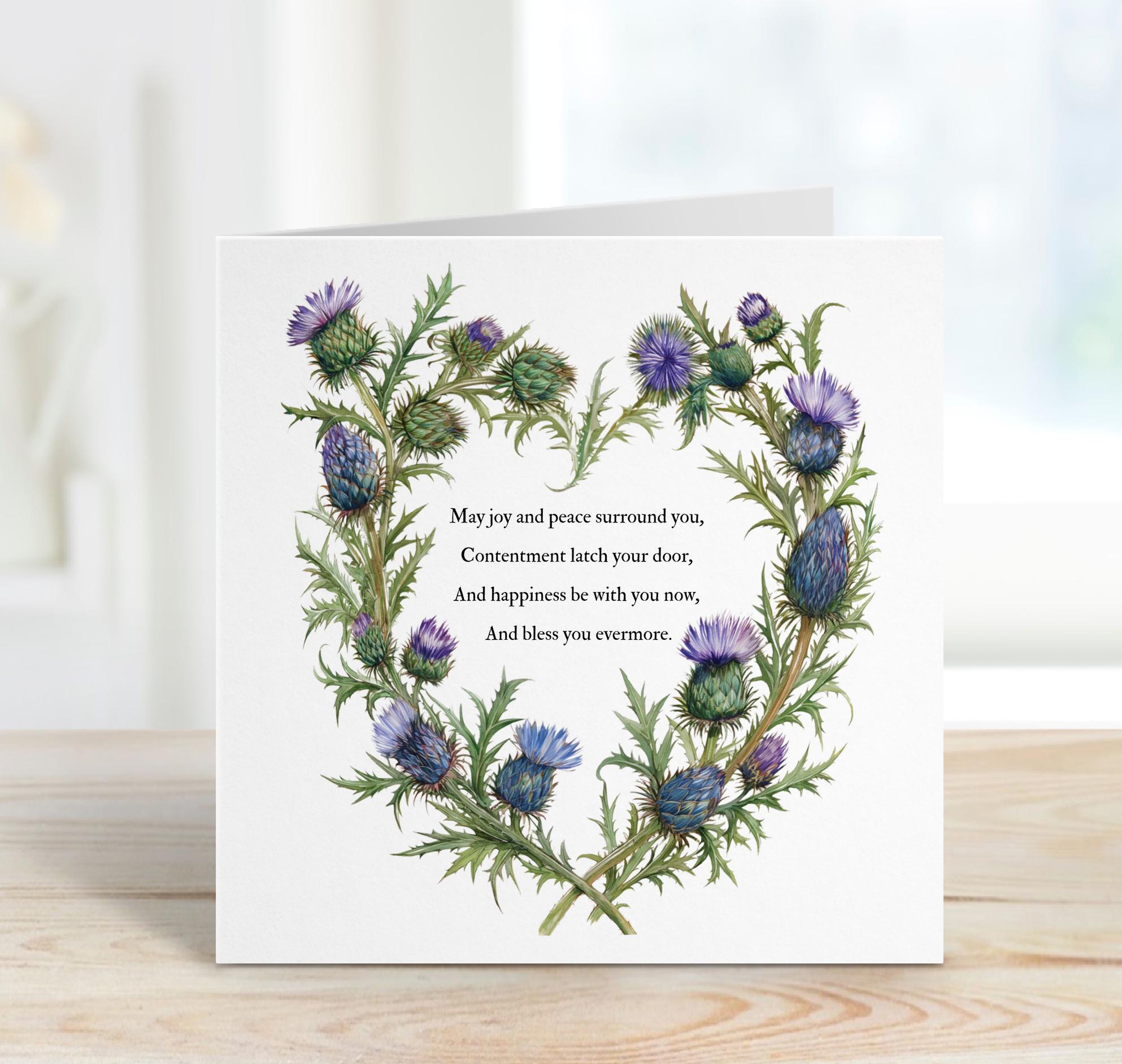 Handgefertigte Verlobungskarte „Engaged To The Happy Couple“ – Mit Strass & Glitzer
