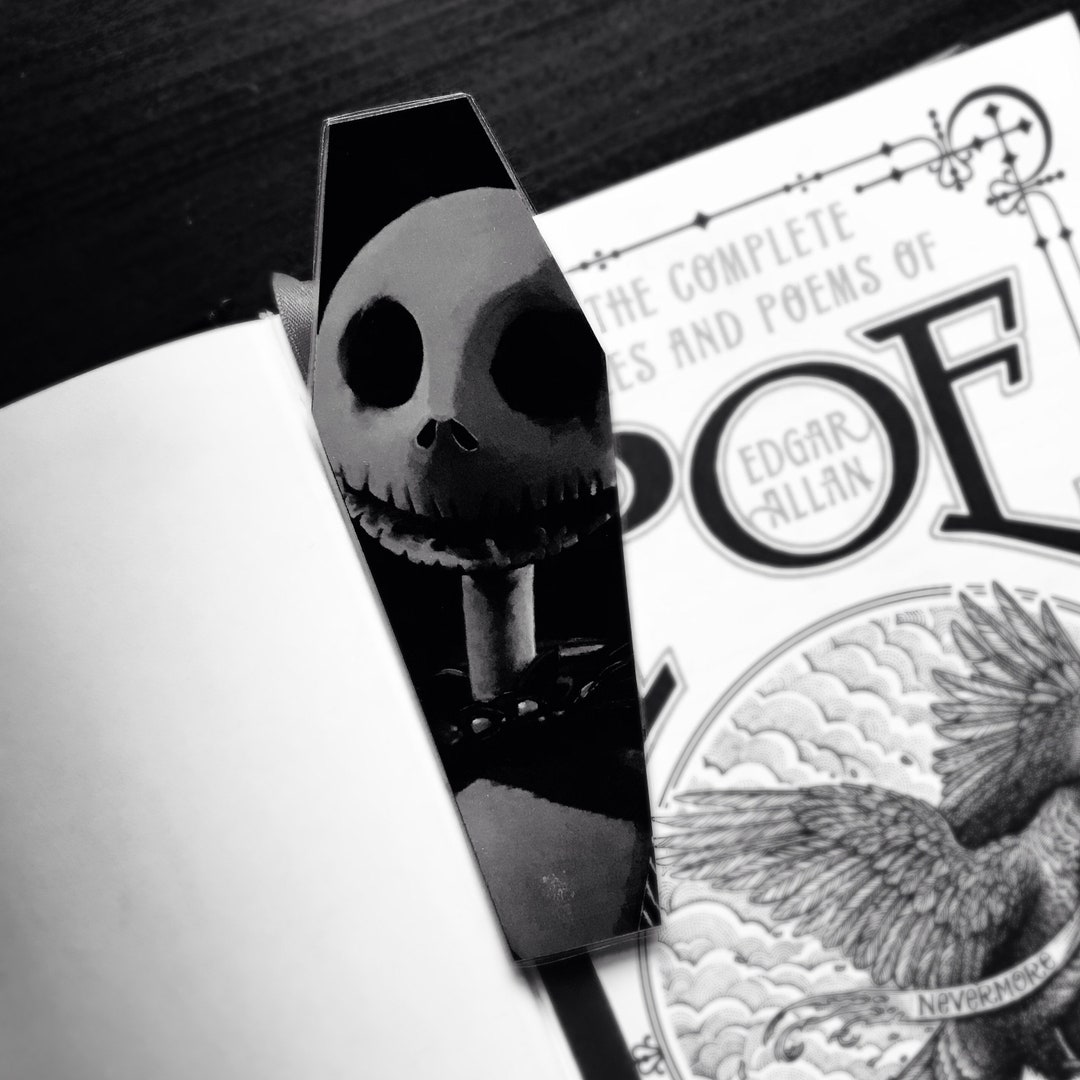 Jack Skellington Coffin Shaped Bookmark Horror &amp; Gothic Bookmarks ...