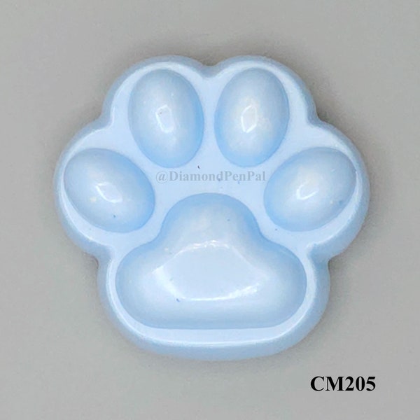 FOR CHARITY! Cute Kitty Puppy Paw Cover Minder, Pearl Baby Blue! Strong HD Magnets! Diamond Painting Accessory Coverminders, Pet Lovers!