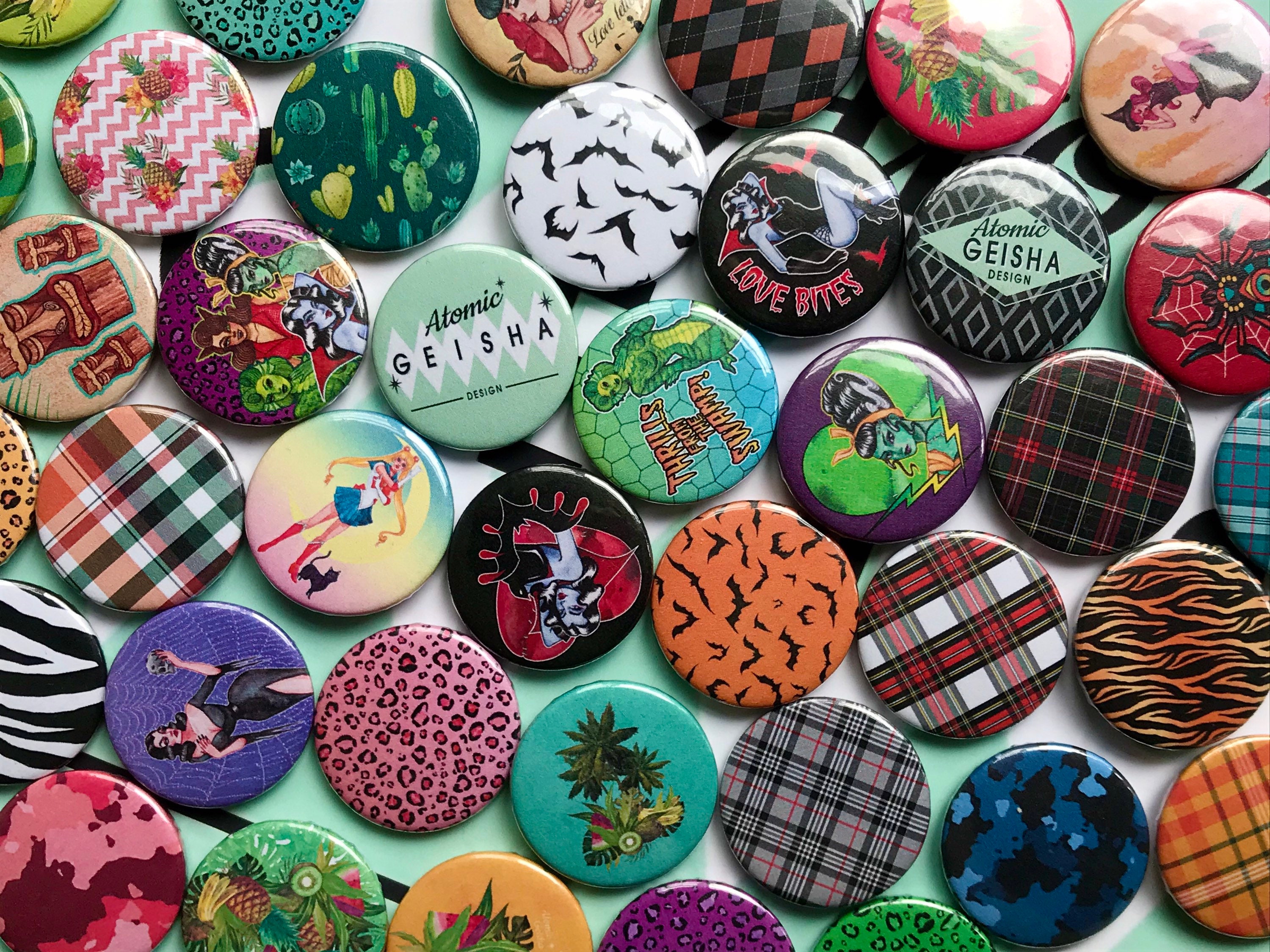 5 Pack Button Badges 25mm 1 Gift Set Care Package Mix And Match 5 Pack Button Badges 25mm 1 Gift Set Care Package Mix And Match