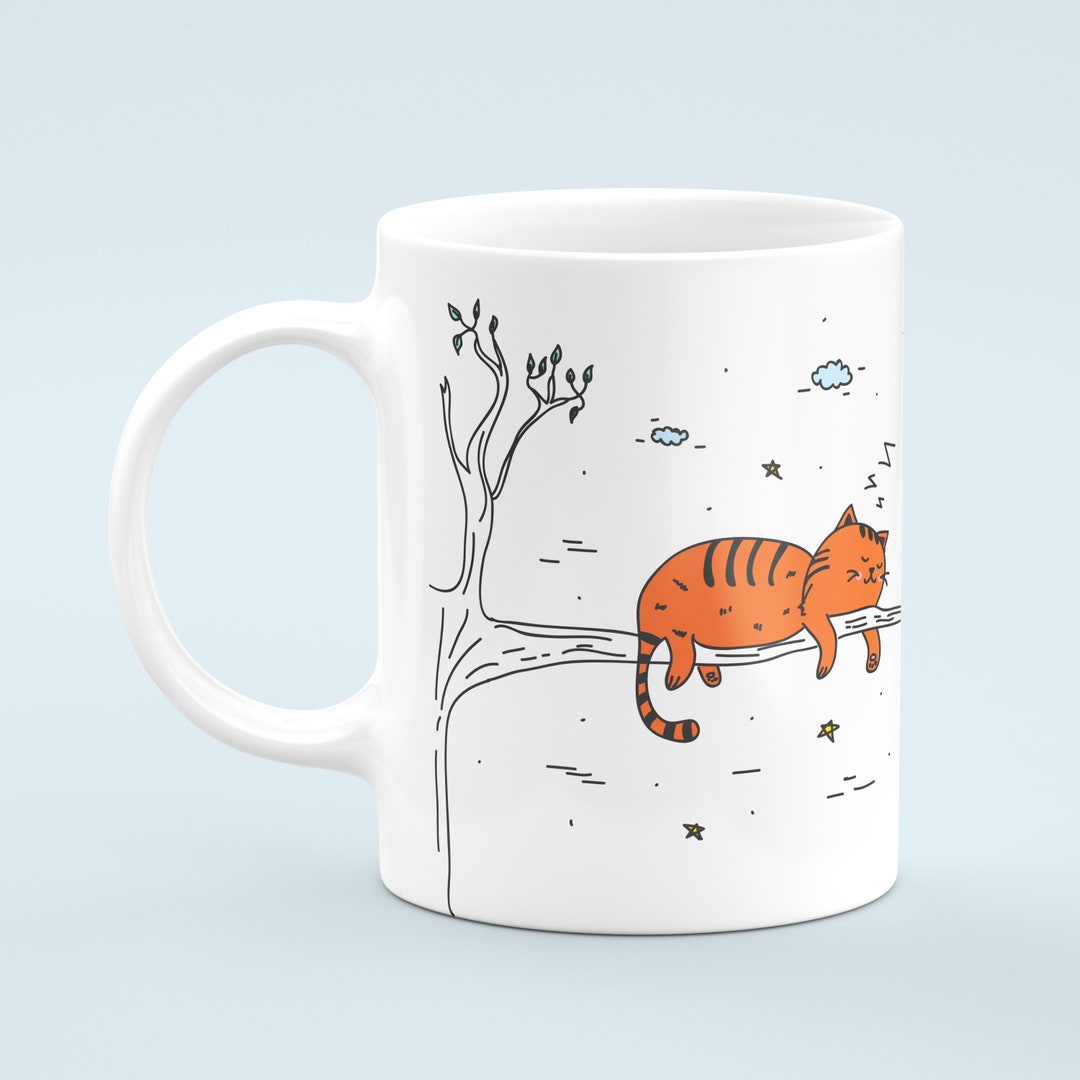 Ginger Cat Mug Etsy UK