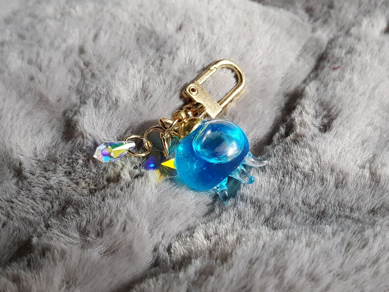 Jellyfish Keychain Etsy
