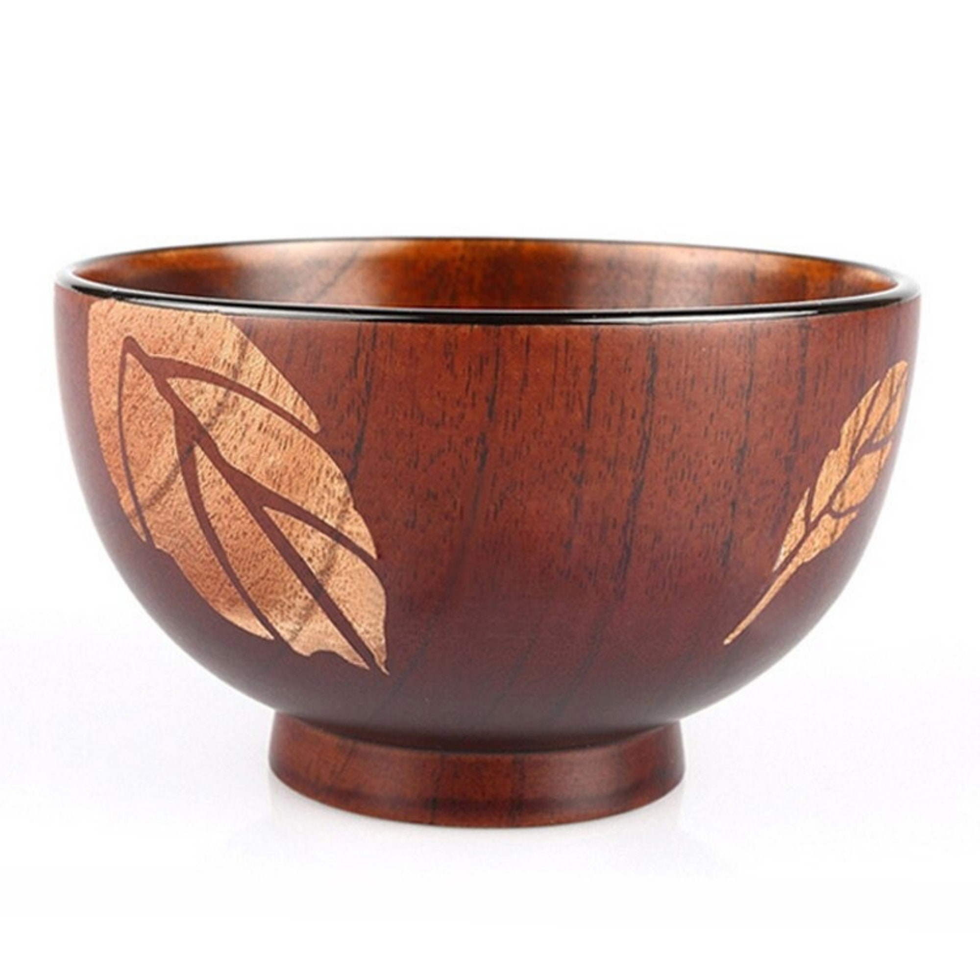 Japanese Style Small Wood Bowl Rice Or Soup Bowl Salad Etsy