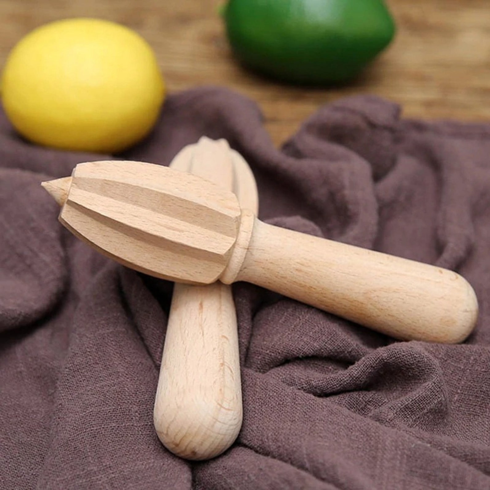 Wooden Reamer Lemon Squeezer Beech Wood Citrus Squeezer Etsy