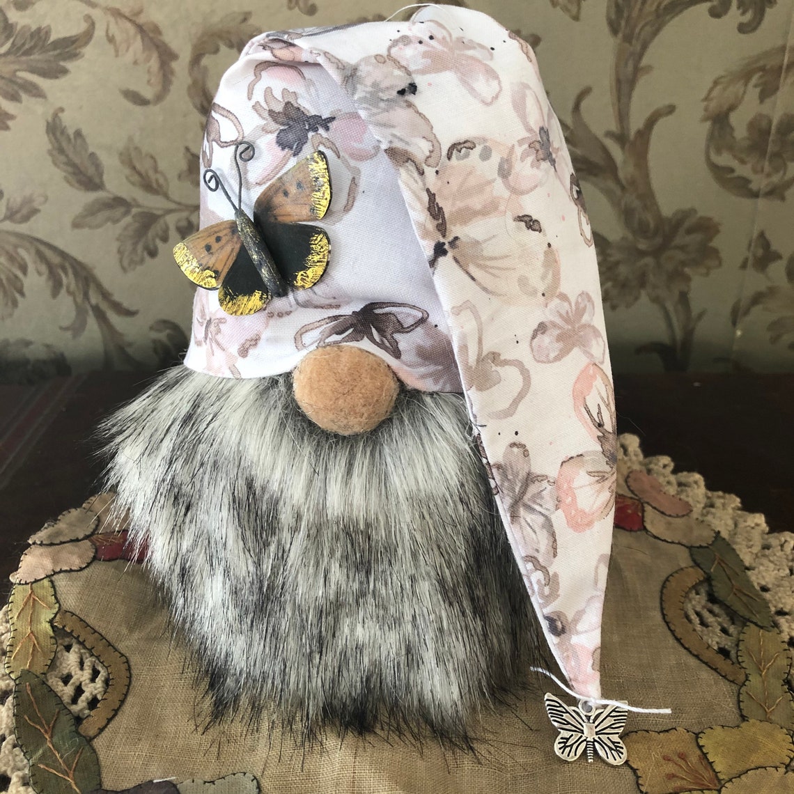 Butterfly gnome  etsy
