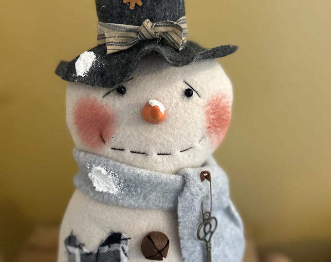 Snowman, Snowmen, Primitive Snowman, Winter Decor, Christmas Decor. - Etsy