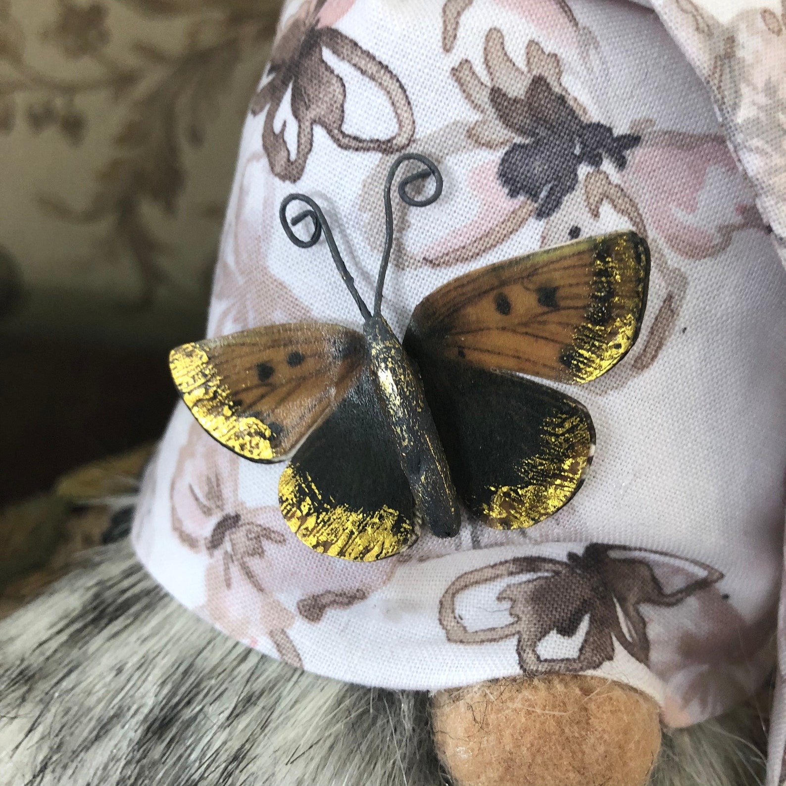 Butterfly gnome  etsy