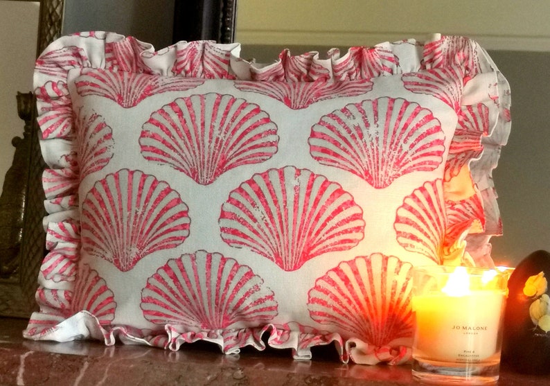 Final 1 Available Our Beautiful Handmade Small Lumbar Handmade Ruffle