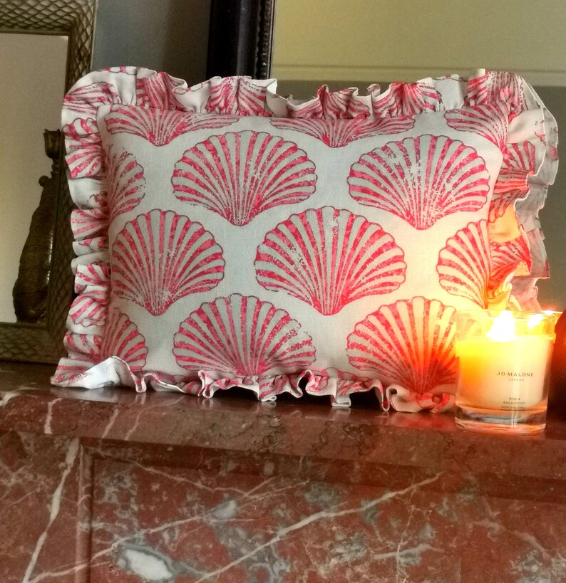 Final 1 Available Our Beautiful Handmade Small Lumbar Handmade Ruffle