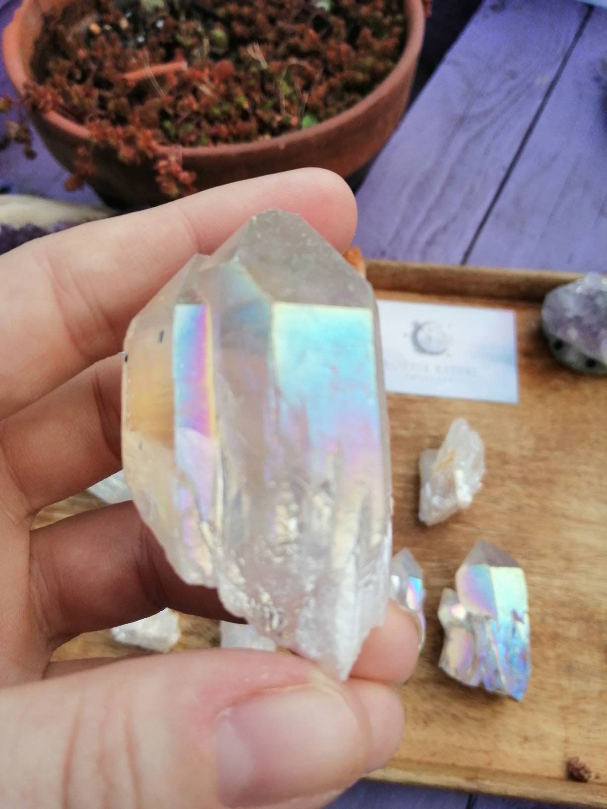 where does angel aura quartz come from where does angel aura quartz come from