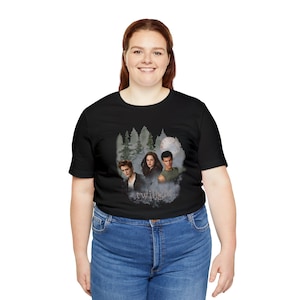Twilight Edward, Bella, Jacob Jersey Short Sleeve Tee - T-Shirt