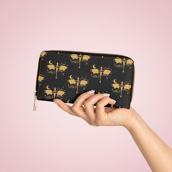 The Fourth Wing - Zipper Wallet - Woman's Wallet - Clutch