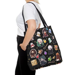 Magic Wizard School Tote Bag - Shoulder Bag - Handbag - Purse - Harry