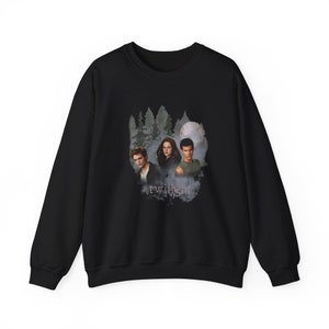Twilight Movie Sweater - Team Edward Cullen, Bella Swan, Jacob Black  - Unisex Heavy Blend - Crewneck Sweatshirt - Robert Pattinson