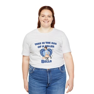 Twilight Edward - Jersey Kurzarm T-Shirt - Twerk - Dies ist der Esel einer Mörderin Bella