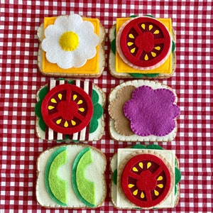 Felt Sandwich, Felt Food, Play Food, Pretend Food, Pretend Play, Pretend Play Toys, Play Kitchen, Play Store, Playroom Toys, Birthday Gift