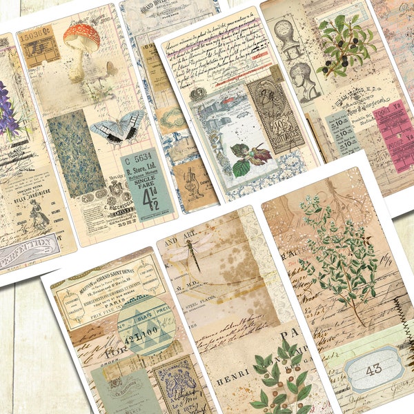 Journal Cards Printable - Etsy