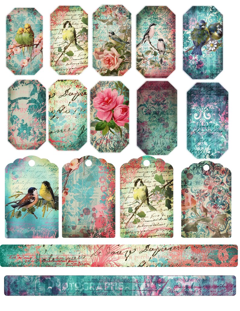 Vintage Junk Journal Digital Kit Junk Journal Embellishments Etsy Canada