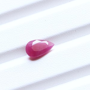 AAA Quality Ruby Gemstone Emerald Cut, Loose Gemstone for Jewelry ...