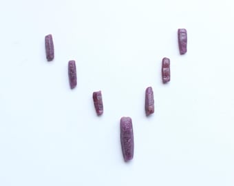 Ruby Raw Crystals, Ruby Rough, Ruby Gemstone, Raw Ruby Lot, Record Keeper, Uncut Ruby Gemstone, Healing Stone Red Ruby Gemstone, 13.5To25MM