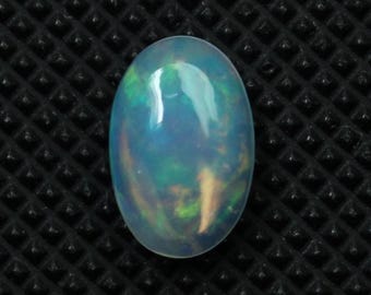 9 x 6 MM, naturlig etiopisk opal cabochon, AAA++ högkvalitativ naturlig oval flashig eldopal, Welo etiopisk opal lös ädelsten smyckestillbehör