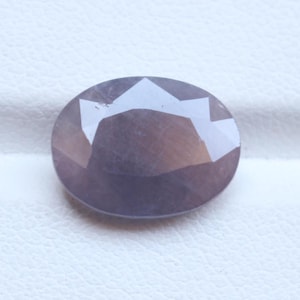 Saffier edelsteen facetgeslepen, natuurlijke onbehandelde saffier ovaal smaragd geslepen cabochon, september geboortesteen sieradenvoorraad, 13,5 x 10 mm, CT.6,00