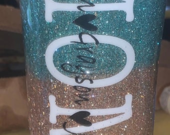 Glitter tumblers