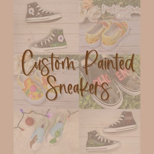 Zapatos pintados a medida