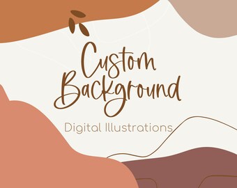 ADD ON- Custom Background Only