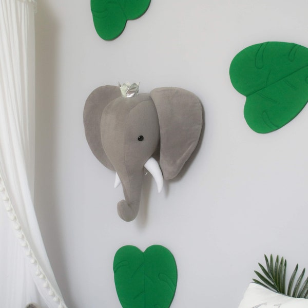 Faux Elephant Head Etsy