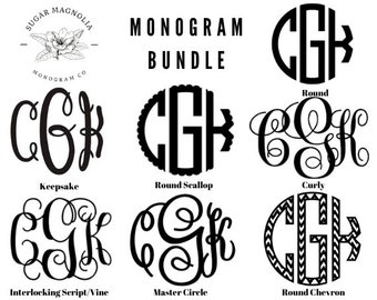 Download Monogram Svg Etsy