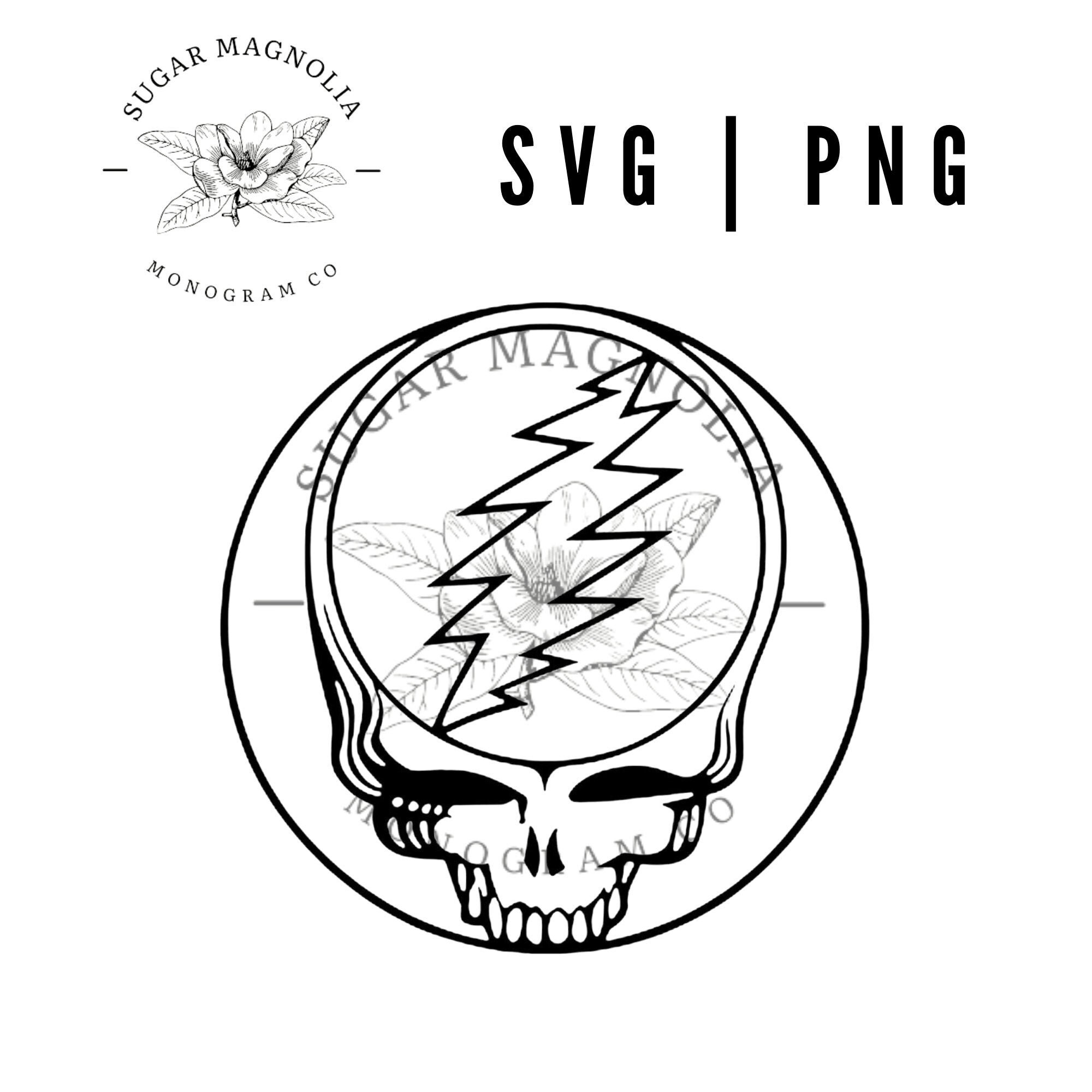 Steel Your Face SVG/PNG-Stealie svg & png-Grateful Dead Skull SVG-Cri…