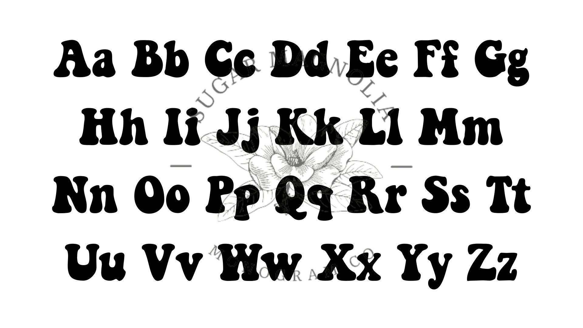 Groovy Font Fonts For Cricut Font Svg Cricut Fonts Script Etsy