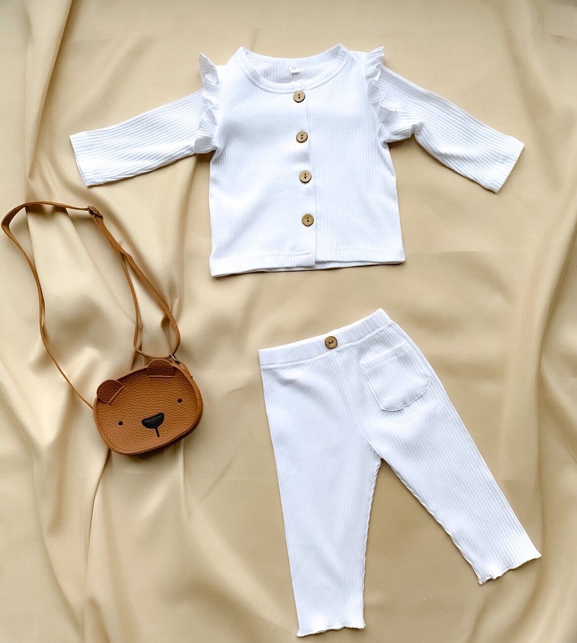 Baby Girl Lounge Set Baby Lounge Set Baby Ribbed Lounge Set Etsy