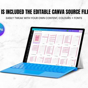In My Girl Mom Era Self-care PLR Digital Planner Template Canva ...