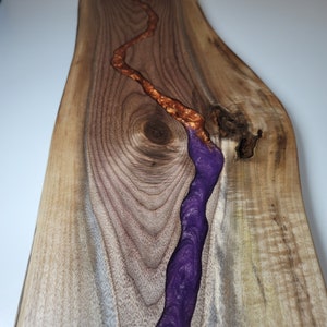 Black Walnut & Blue Epoxy Resin Boards - Etsy Canada