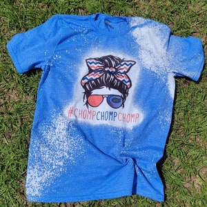 Florida Gator bleached Shirt Distressed Vintage Shirt,  Bleached Tee