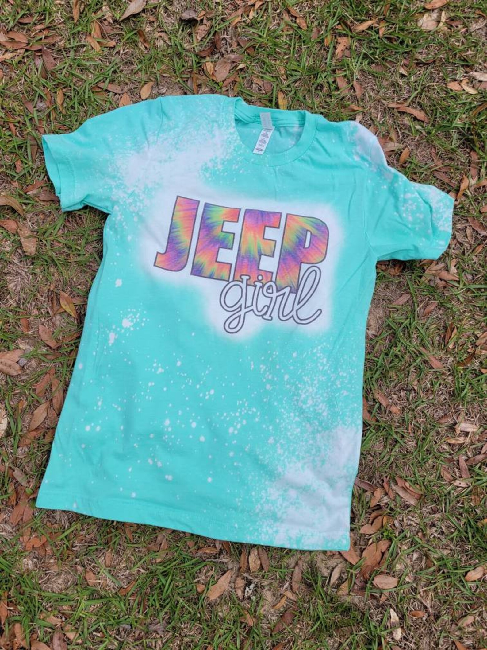 bleached jeep shirt