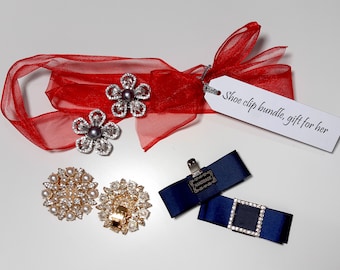 Paquete de clips para zapatos / Regalos para ella