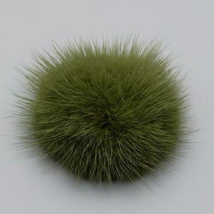 Faux Fur Pom Pom Shoe Clips - multiple colour options