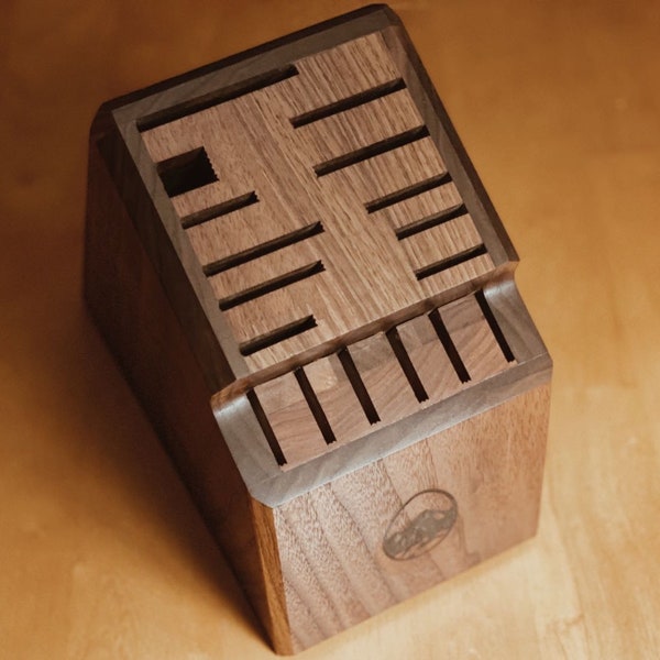 Knife Block Etsy