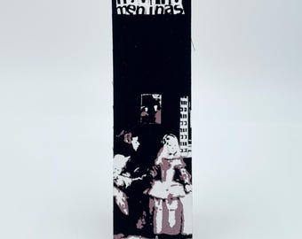 Bookmark - Screen printed on semi-rigid textile panel. Spanish Cities Collection ref.: Madrid Meninas