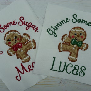 Gingerbread Boy or Girl shirt designs/Holiday Gingerbread shirts/Christmas Gingerbread designs