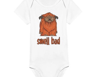 Ludo Smell Bad 80&#39;s Movie Goblin King Babe Funny Novelty Classic Baby Short Sleeve Onesies Grow